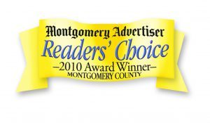 Montgomery advertiser readers' choice 2010 award winner